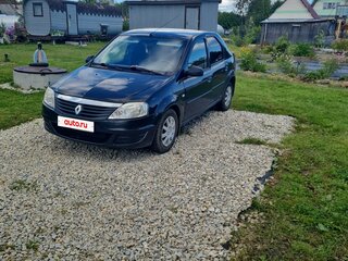 2012 Renault Logan I Рестайлинг, чёрный, 590000 рублей, вид 1