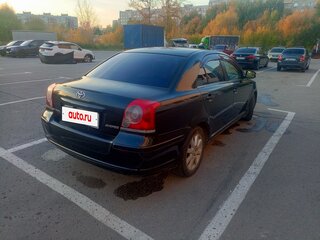 2007 Toyota Avensis II Рестайлинг, чёрный, 660000 рублей, вид 2