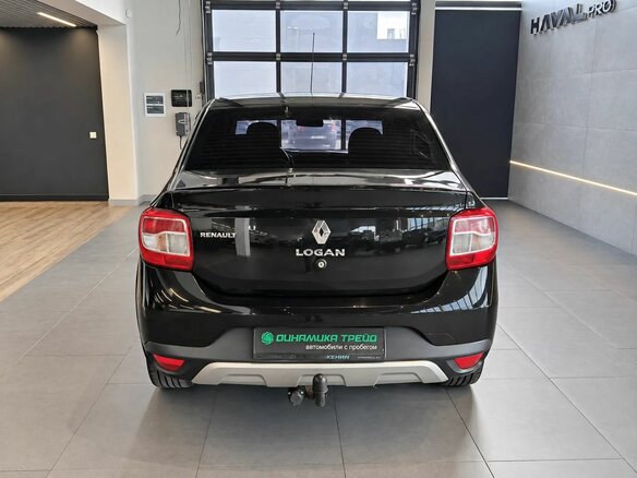 2019 Renault Logan Stepway II Рестайлинг, чёрный, 949000 рублей - вид 5