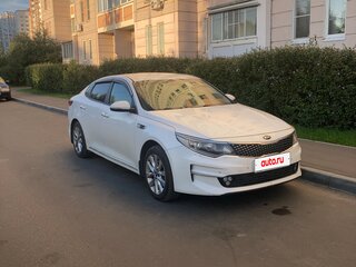 2017 Kia Optima IV, белый, 1290000 рублей, вид 1