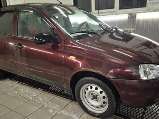 2012 Lada (ВАЗ) Kalina I, пурпурный, 150000 рублей, вид 4