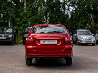 2017 Lada (ВАЗ) Granta I, красный, 480000 рублей, вид 4