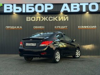 2012 Hyundai Solaris I, чёрный, 710000 рублей, вид 2