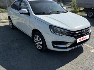 2023 Lada (ВАЗ) Vesta I Рестайлинг (NG), белый, 948000 рублей, вид 2