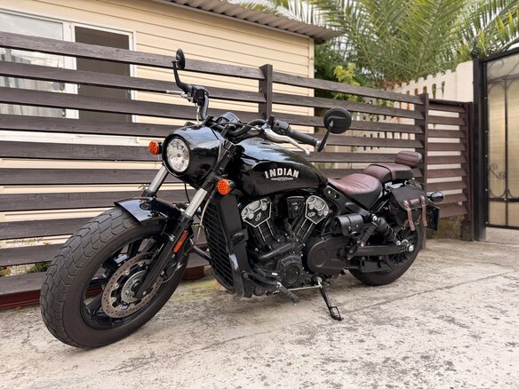 2021 Indian Scout, чёрный, 1370000 рублей - вид 4