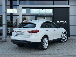 2013 Infiniti FX30d II (S51) Рестайлинг, белый, 1797000 рублей, вид 4