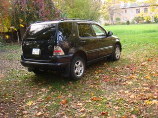 2001 Mercedes-Benz M-Класс 320 I (W163) Рестайлинг, синий, 710000 рублей, вид 3