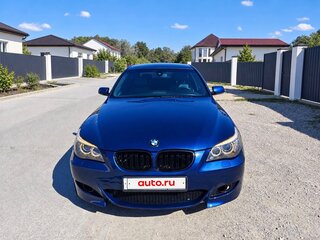 2008 BMW 5 серии 525d V (E60/E61) Рестайлинг, синий, 1190000 рублей, вид 1