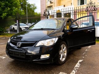 2008 Honda Civic VIII, чёрный, 1150000 рублей, вид 1
