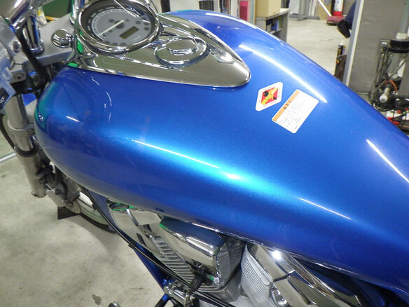 2011 Honda VT 1300CS Sabre, синий, 720000 рублей - вид 13