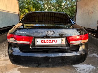 2007 Hyundai Sonata V (NF), чёрный, 450000 рублей, вид 5