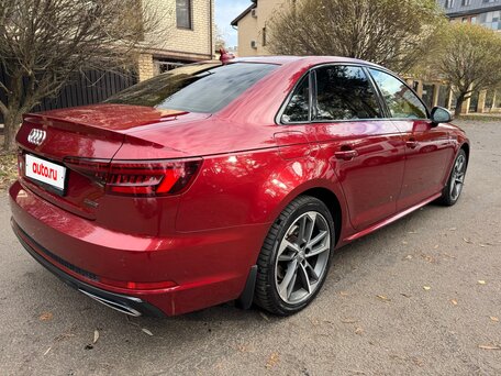 2019 Audi A4 V (B9), красный, 3080000 рублей, вид 4
