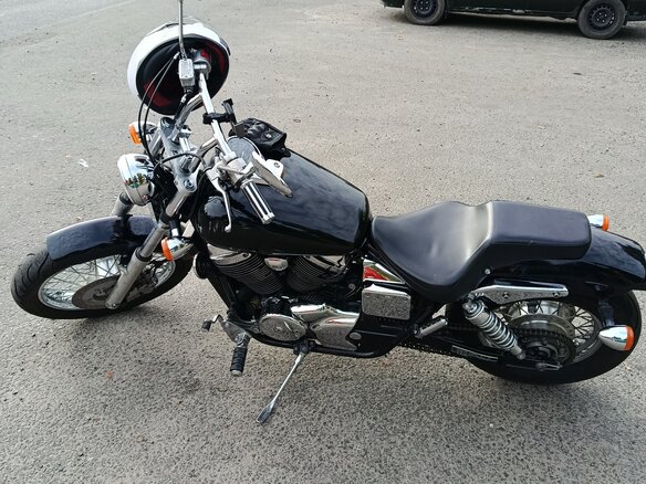 2005 Honda VT 750, чёрный, 360000 рублей - вид 8