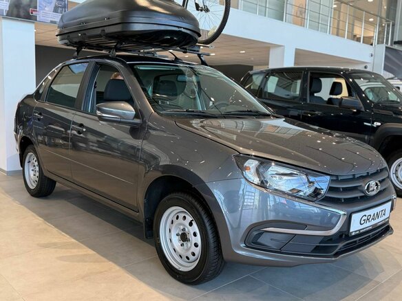 2026 Lada (ВАЗ) Granta I Рестайлинг, серый, 1114000 рублей - вид 1