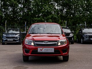 2017 Lada (ВАЗ) Granta I, красный, 480000 рублей, вид 3