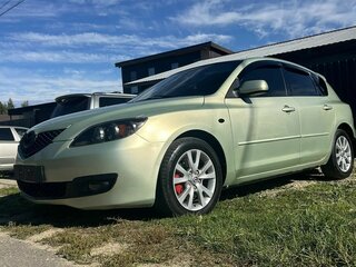 2008 Mazda 3 I (BK) Рестайлинг, золотистый, 500000 рублей, вид 3