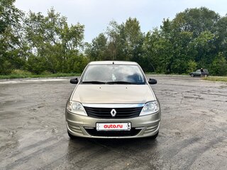 2011 Renault Logan I Рестайлинг, бежевый, 420000 рублей, вид 1