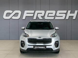 2016 Kia Sportage IV, серебристый, 1860000 рублей, вид 2