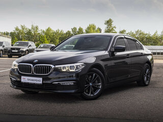 2017 BMW 5 серии 530i xDrive VII (G30/G31/G38), чёрный, 2569000 рублей, вид 1
