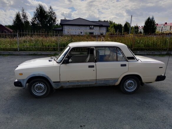1990 Lada (ВАЗ) 2107, бежевый, 87000 рублей - вид 34