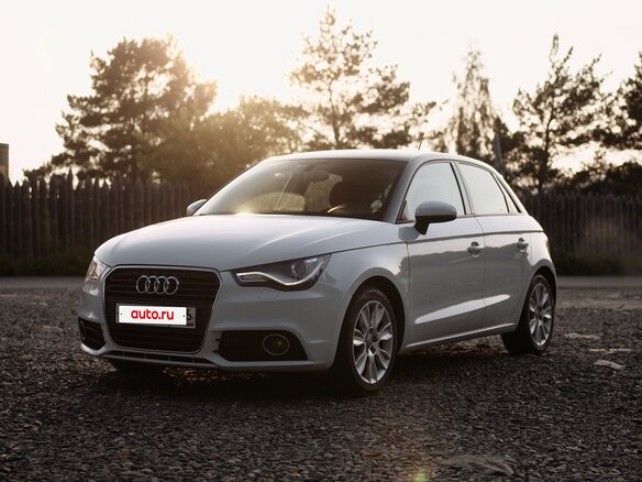 2012 Audi A1 I (8X), белый, 1090000 рублей