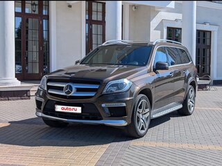 2015 Mercedes-Benz GL-Класс 400 II (X166), коричневый, 3300000 рублей, вид 1