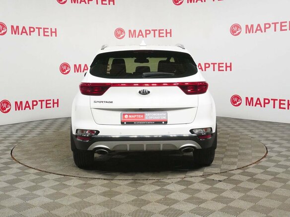 2019 Kia Sportage IV Рестайлинг, белый - вид 6