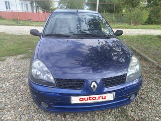 2003 Renault Symbol I Рестайлинг, синий, 250000 рублей, вид 1
