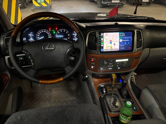 2003 Lexus LX 470 II Рестайлинг, чёрный - вид 14