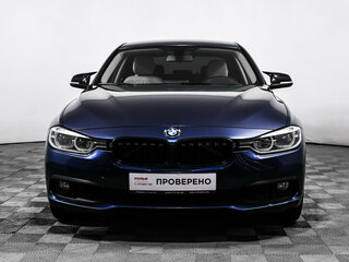 2018 BMW 3 серии 320i xDrive VI (F3x) Рестайлинг, синий, 2307000 рублей, вид 2