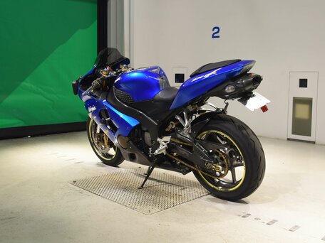 2005 Kawasaki ZX-6R Ninja, синий, 550000 рублей, вид 2