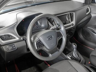 2020 Hyundai Solaris II Рестайлинг, синий, 1462458 рублей, вид 5