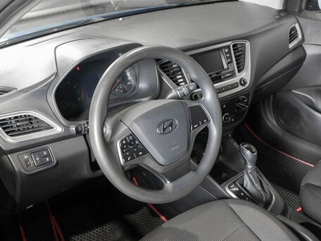 2020 Hyundai Solaris II Рестайлинг, синий, 1405000 рублей, вид 5