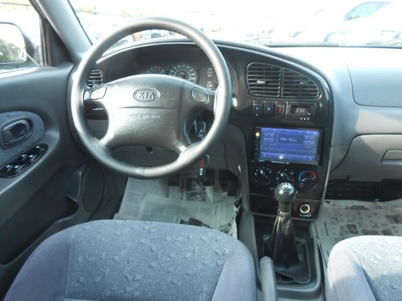 2007 Kia Spectra I Рестайлинг 2, чёрный, 450000 рублей - вид 9