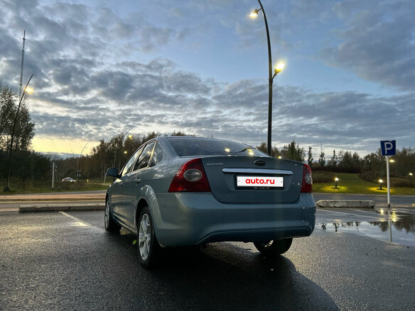 2008 Ford Focus II Рестайлинг, голубой, 390000 рублей - вид 9