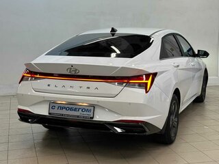 2021 Hyundai Elantra VII (CN7), белый, 1720000 рублей, вид 4