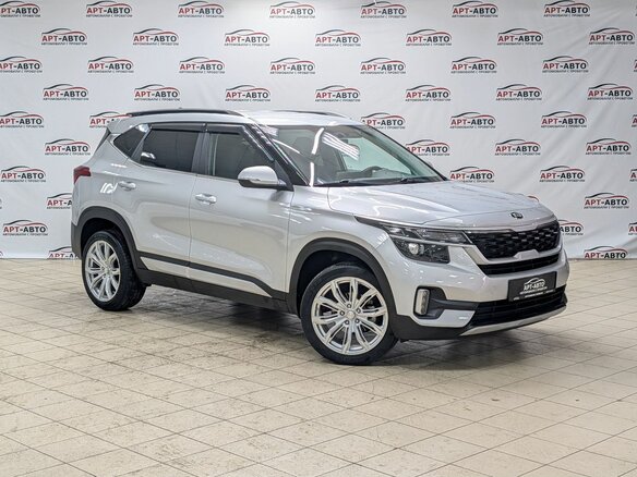 2020 Kia Seltos I, серый - вид 2