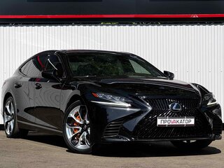 2018 Lexus LS 500 V, чёрный, 5197000 рублей, вид 3