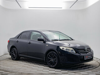 2008 Toyota Corolla X (E140, E150), чёрный, 557000 рублей, вид 3