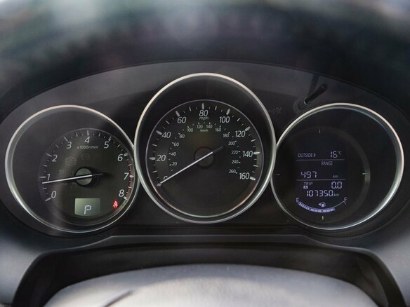 2016 Mazda 6 III (GJ) Рестайлинг, синий, 1900000 рублей - вид 18
