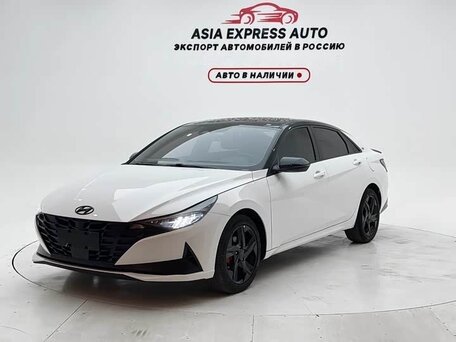 2022 Hyundai Elantra VII (CN7), белый, 1660000 рублей, вид 3