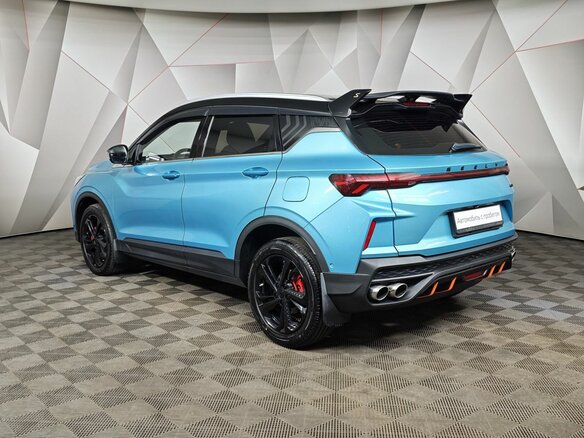 2024 Geely Coolray I Рестайлинг, синий - вид 3