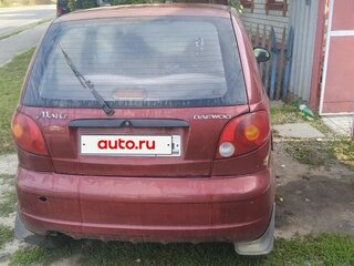 2008 Daewoo Matiz I Рестайлинг, красный, 110000 рублей, вид 3