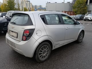 2012 Chevrolet Aveo II, серебристый, 569000 рублей, вид 4