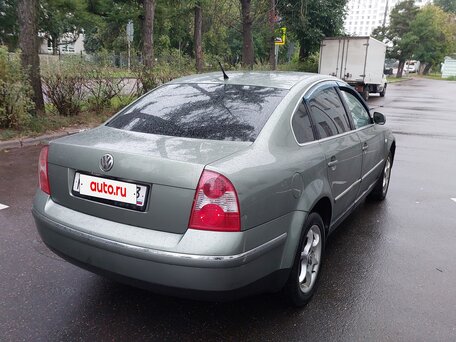 2002 Volkswagen Passat B5 Рестайлинг, зелёный, 450000 рублей, вид 2