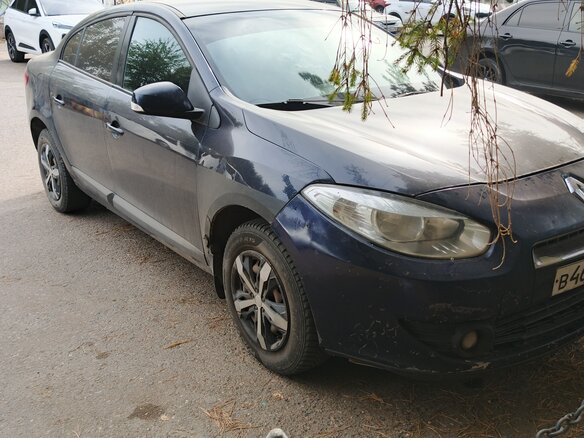 2010 Renault Fluence I, синий, 350000 рублей