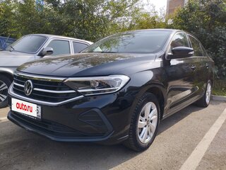 2021 Volkswagen Polo VI, чёрный, 2500000 рублей, вид 3
