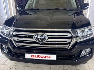 2018 Toyota Land Cruiser 200 Series Рестайлинг 2, чёрный, 6500000 рублей, вид 2