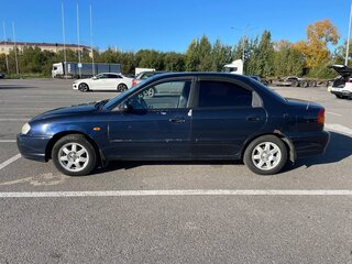 2008 Kia Spectra I Рестайлинг 2, синий, 349000 рублей, вид 4