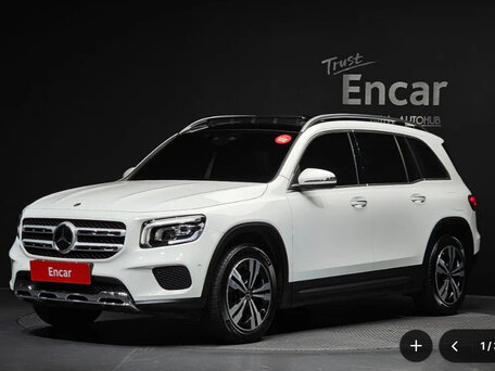 2022 Mercedes-Benz GLB 200 d I (X247), белый, 3250000 рублей, вид 2